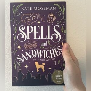 Spells and Sandwiches Signed Paperback Book